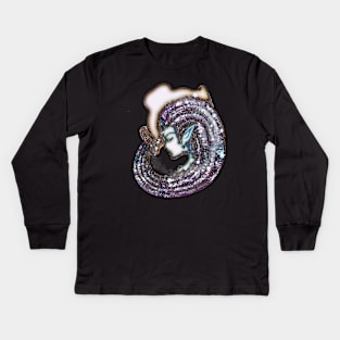 Zodiac sign aquarius Kids Long Sleeve T-Shirt